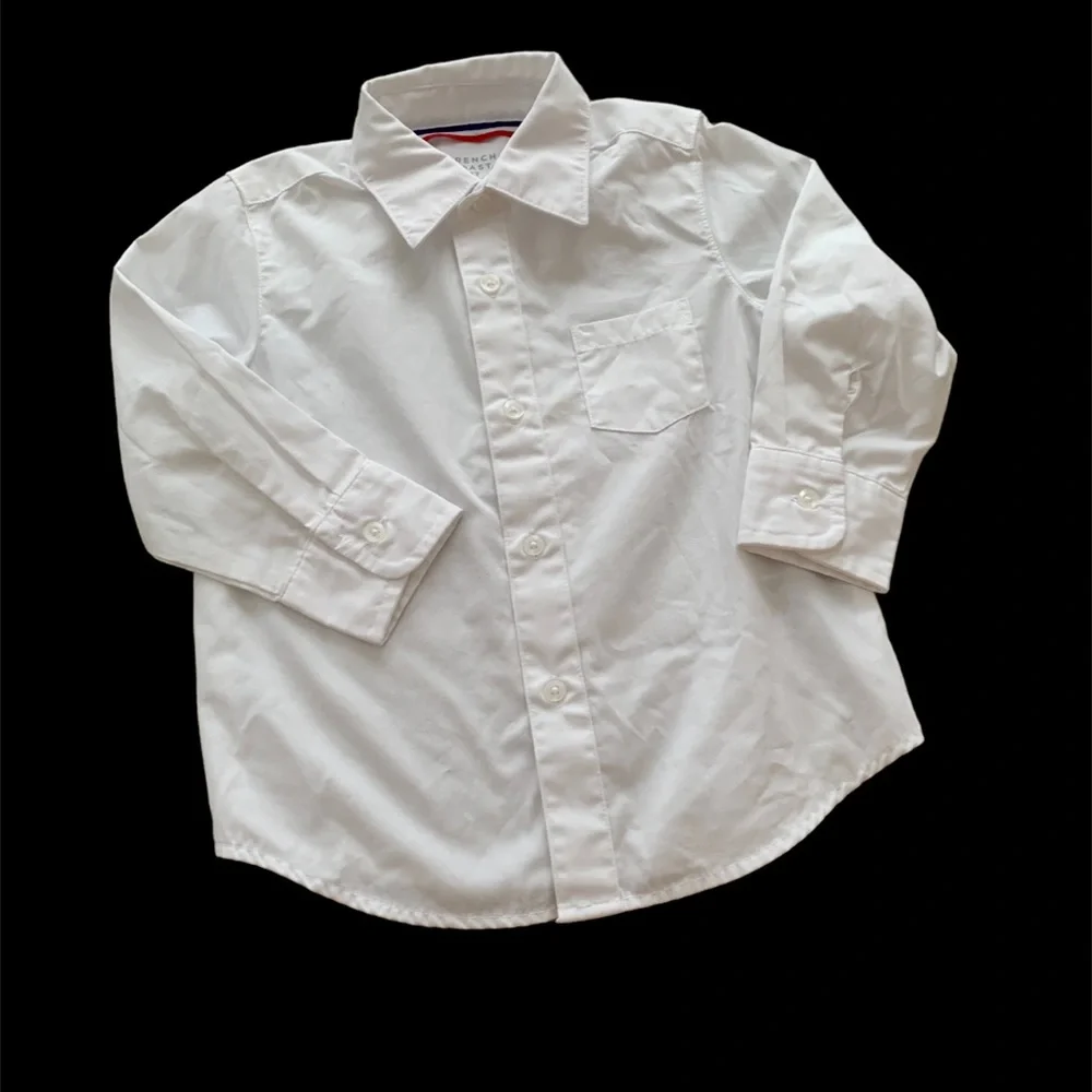 ⭐️French Toast White Button Down Shirt⭐️